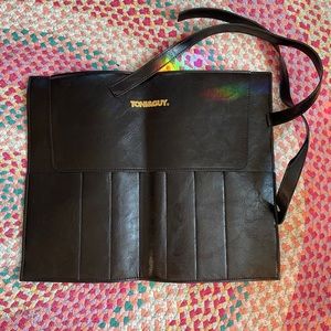 Toni & Guy TiGi leather comb roll barber stylist